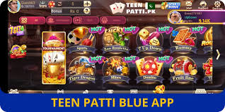 Teen Patti Blue home screen